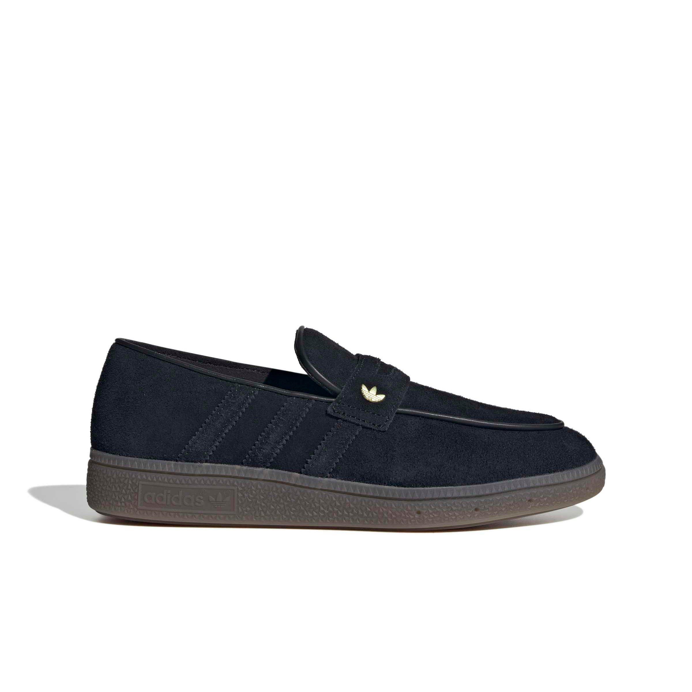adidas Originals Handball Spezial Loafer "Core Black/Core Black/Gum 5" Women's Shoe - BLACK/BLACK/GUM